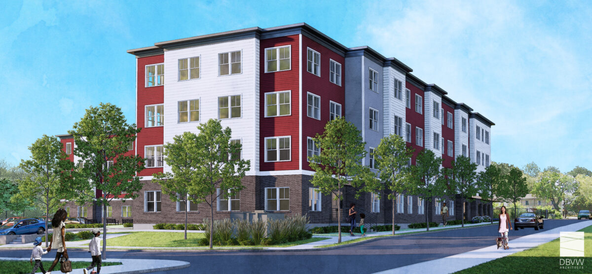 Joseph Caffey Apartments and Jordan Caffey Townhomes DBVW Architects