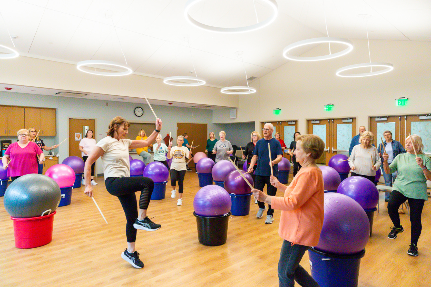 Norton Senior Center Architect Drums Alive