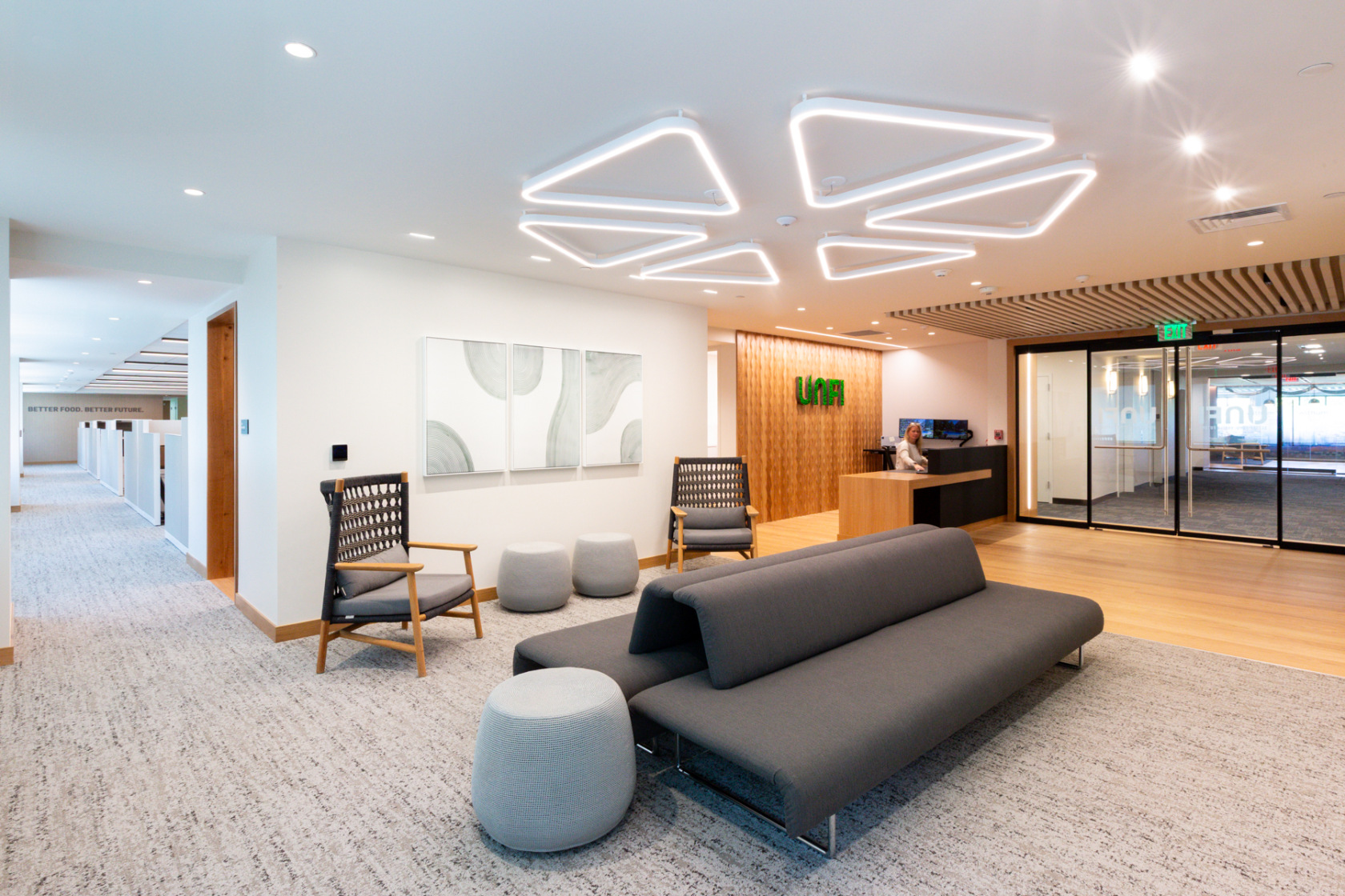 UNFI Corporate Providence Rhode Island Architect Interior Design