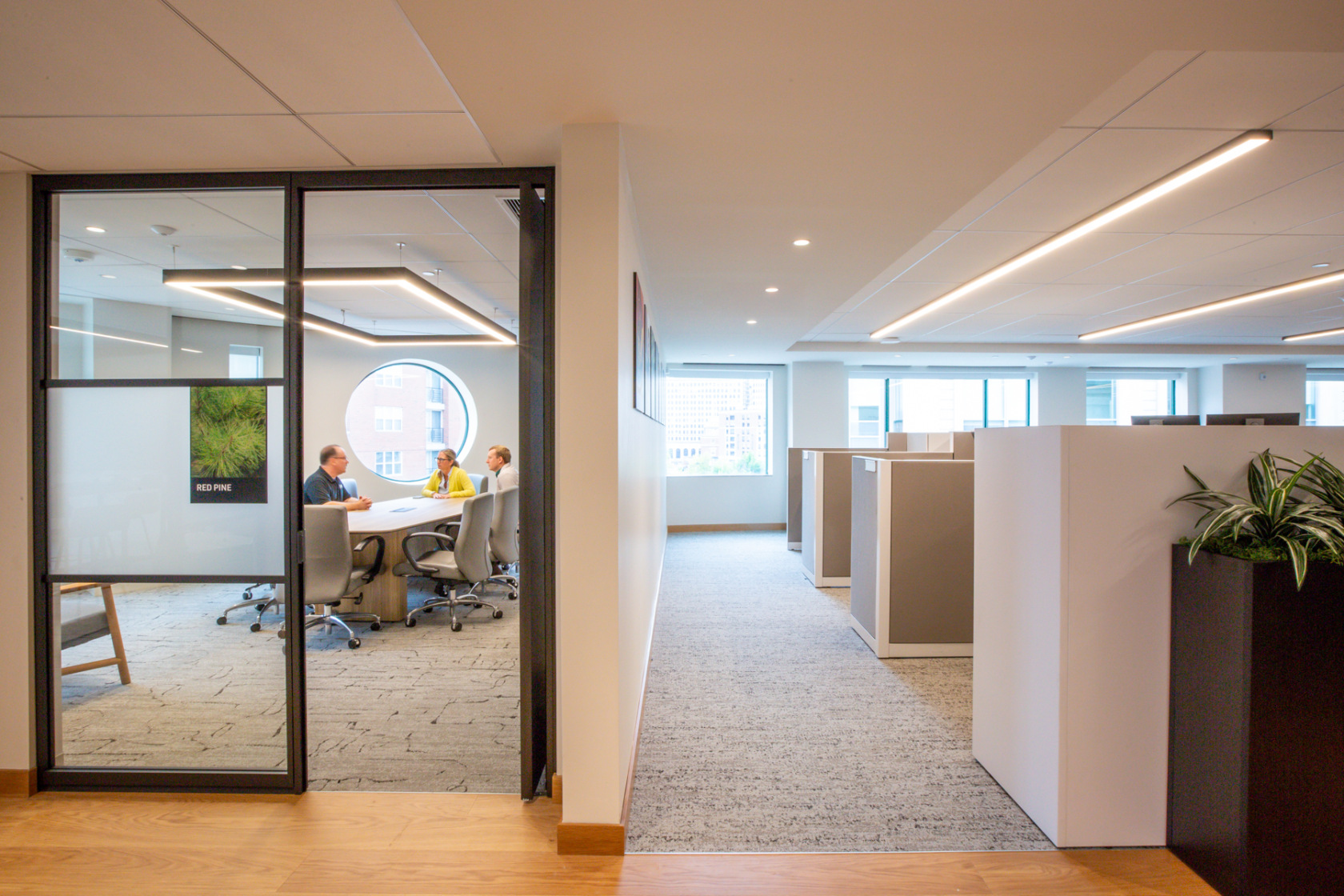 UNFI Corporate Providence Rhode Island Architect Interior Design Fun Conference Room